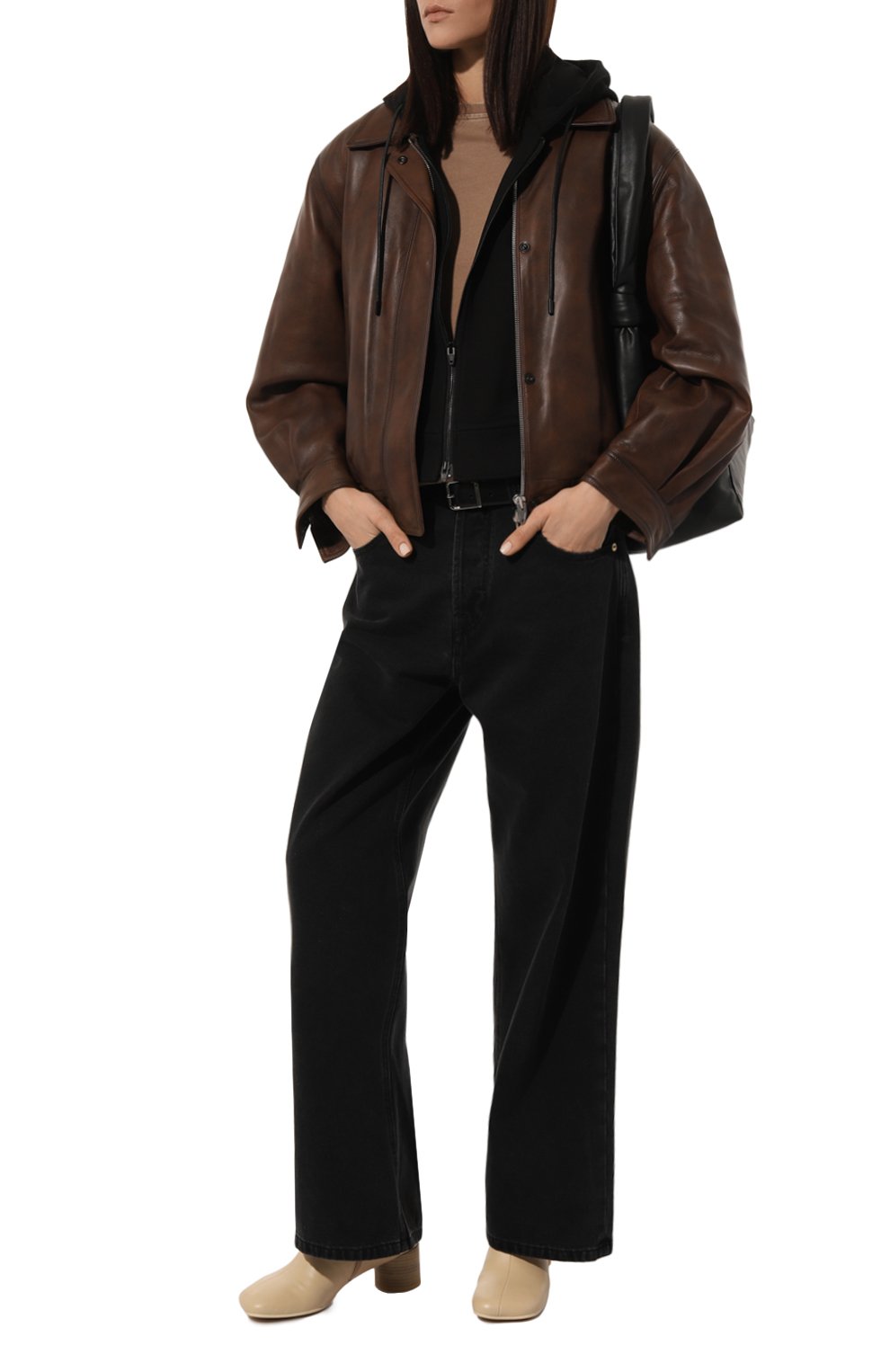 Кожаные ботильоны anatomic MM6, арт. S59WU0234/P3628, фото 2