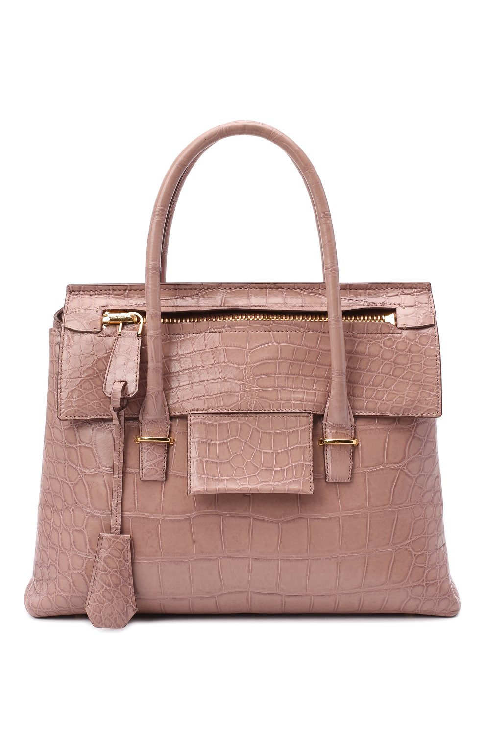 Сумка icon из кожи крокодила TOM FORD, арт. L0683T/ALD, фото 1