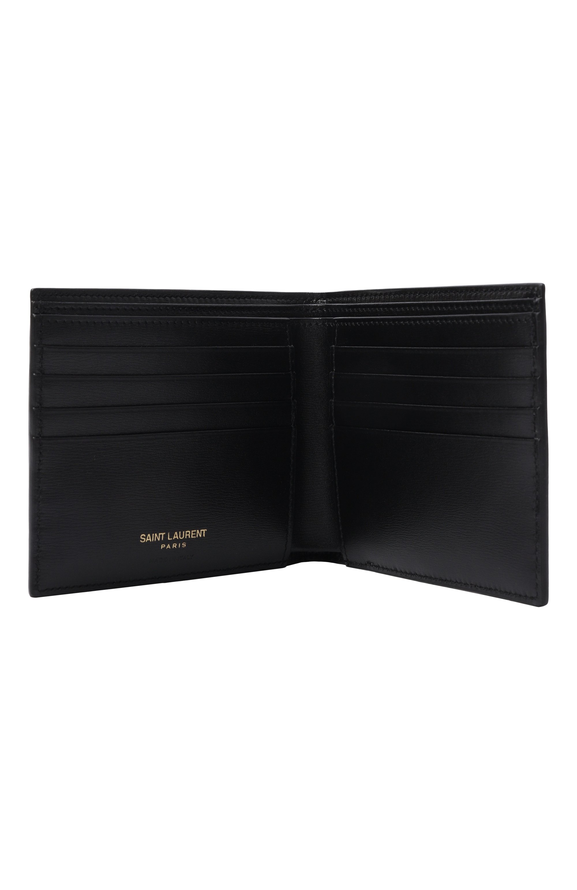 Кожаное портмоне SAINT LAURENT, арт. 607727/02G0W, фото 3