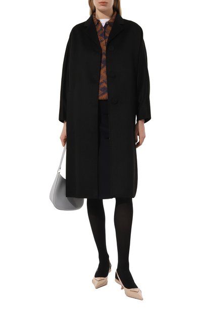 Женское шерстяное пальто PRADA, арт. P692NL-1CRU-F0002-211