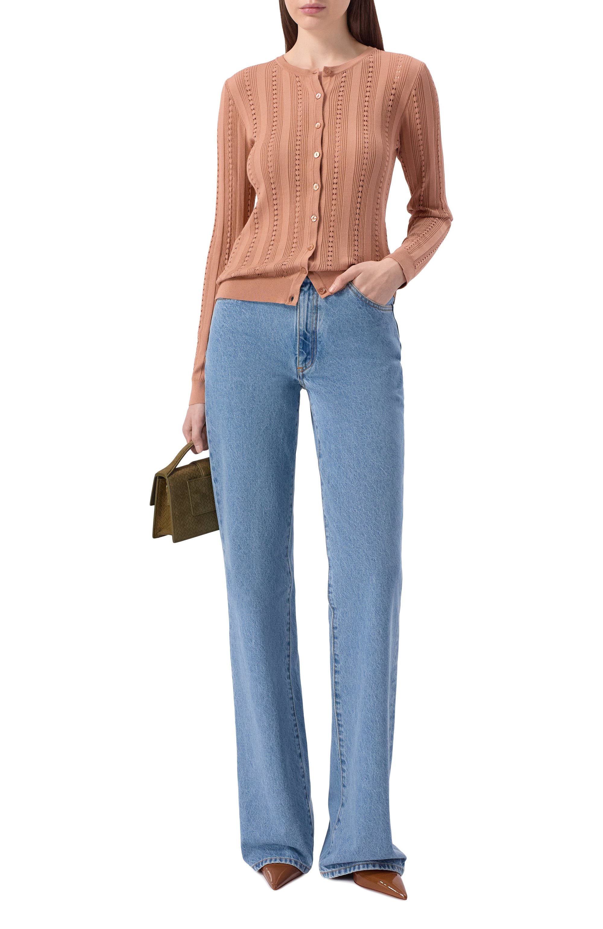 Кардиган из вискозы BLUMARINE, арт. 2M690A, фото 2