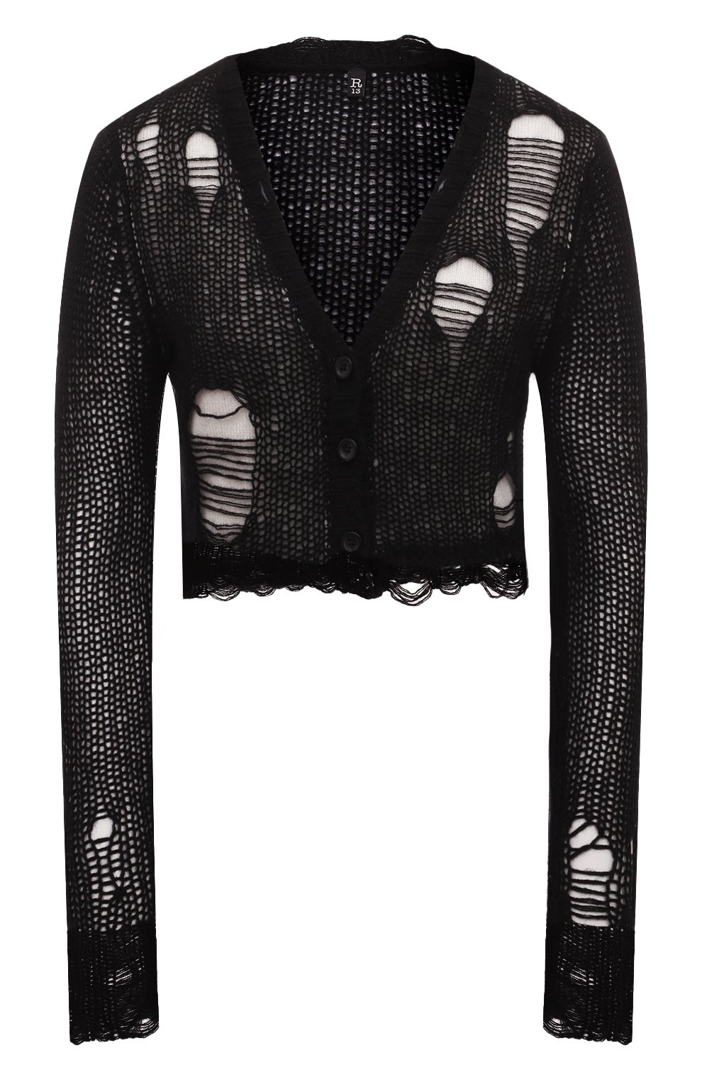 Кашемировый кардиган R13, арт. R13WY041-Y122B, фото 1