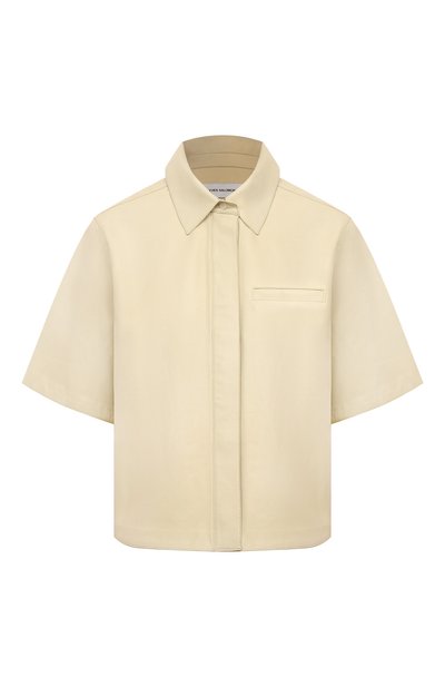 Женская кожаная рубашка YVES SALOMON, арт. 23EYH20052APXX