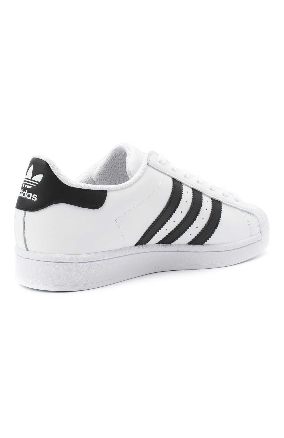 Кожаные кеды superstar ADIDAS ORIGINALS, арт. EG4958, фото 4