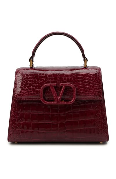 Женская сумка vsling small из кожи аллигатора VALENTINO, арт. WW2B0F53/XDE/AMIS