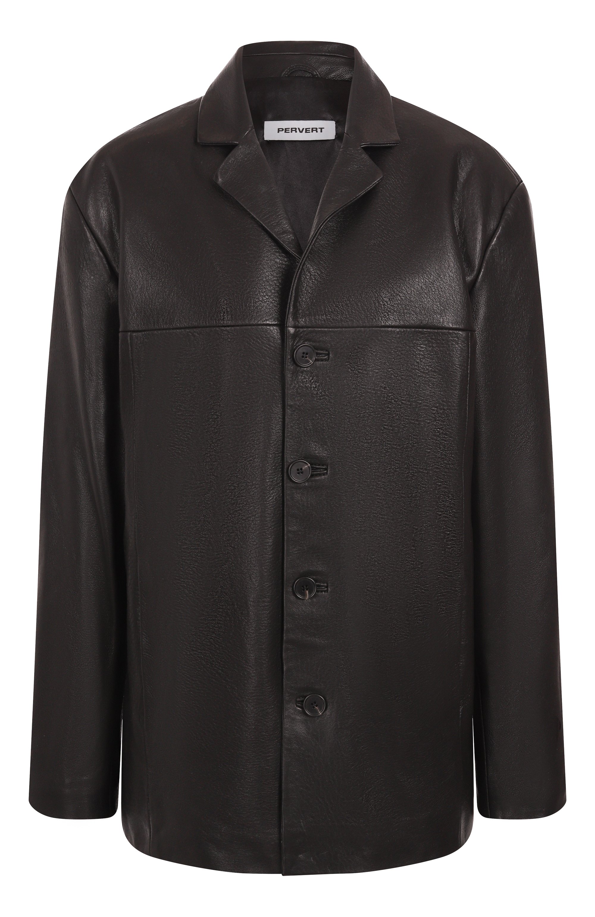 Кожаный жакет PERVERT, арт. PE25/LJ03/60-15, фото 1