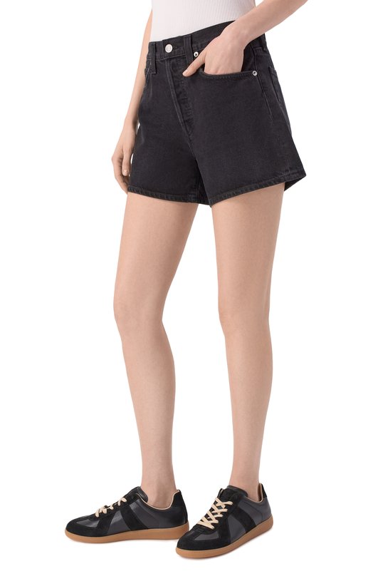 Джинсовые шорты Parker Agolde A91271817 Чёрный  A91271817 Фото 3