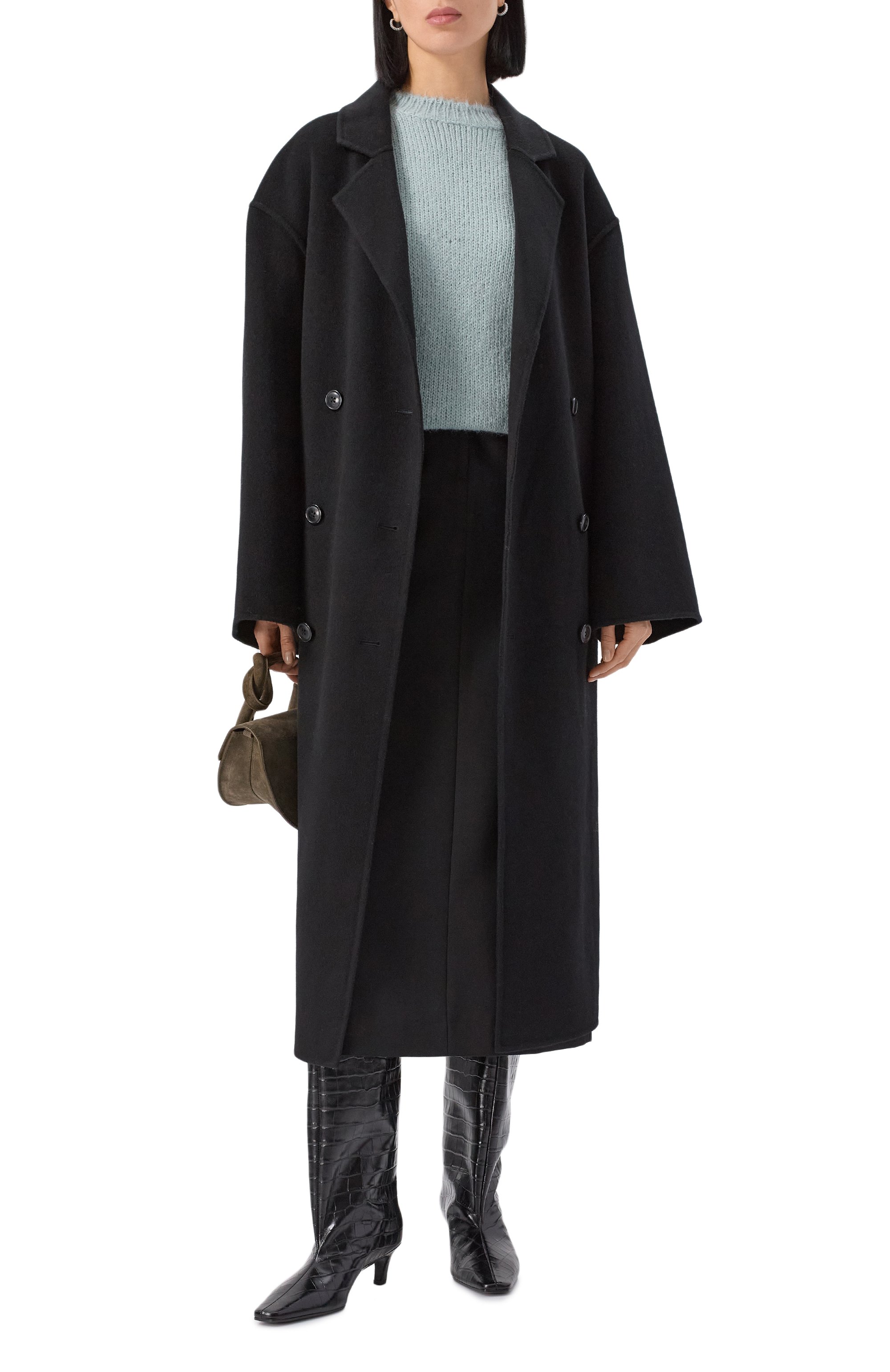 Кожаные сапоги TOTEME, арт. 243-WAS0169-LE0076, фото 3