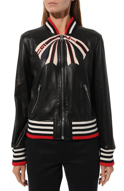 Кожаный бомбер GUCCI, арт. 514687 XG634, фото 3