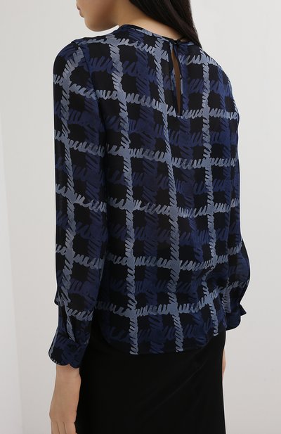 Шелковая блузка EMPORIO ARMANI, арт. 9NK12T/92509, фото 4