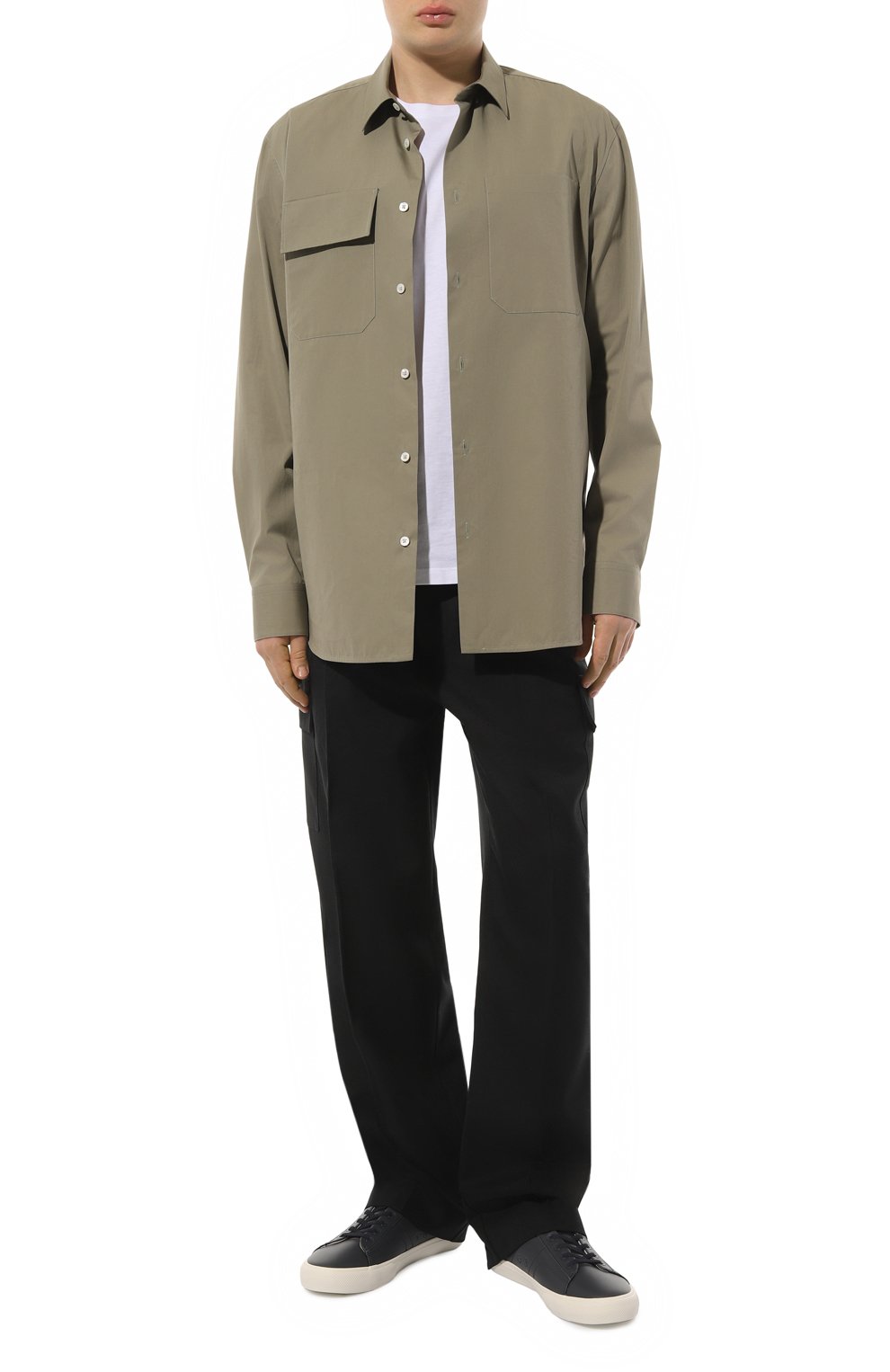 Хлопковая рубашка JIL SANDER, арт. J23DL0002/J45001, фото 2