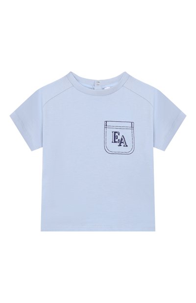 Хлопковая футболка EMPORIO ARMANI, арт. EB001083/AF21820