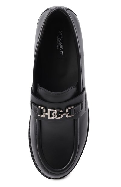 Кожаные лоферы DOLCE & GABBANA, арт. DA5319/A6M18_001, фото 4