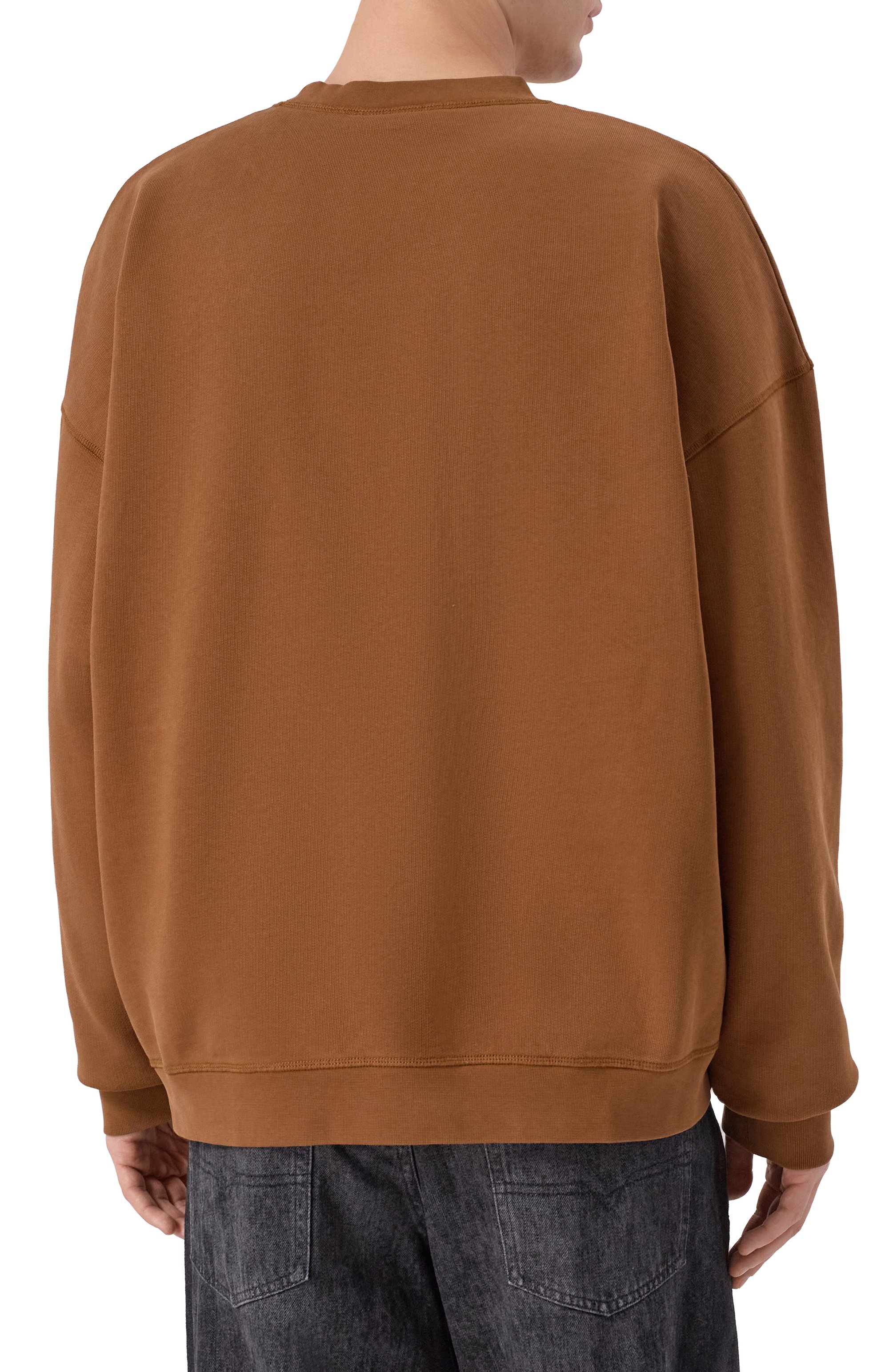 Хлопковый свитшот DSQUARED2 коричневого цвета по цене 49950 руб., арт. S74GU0930/D25029, фото 4 Хлопковый свитшот DSQUARED2, арт. S74GU0930/D25029, фото 4