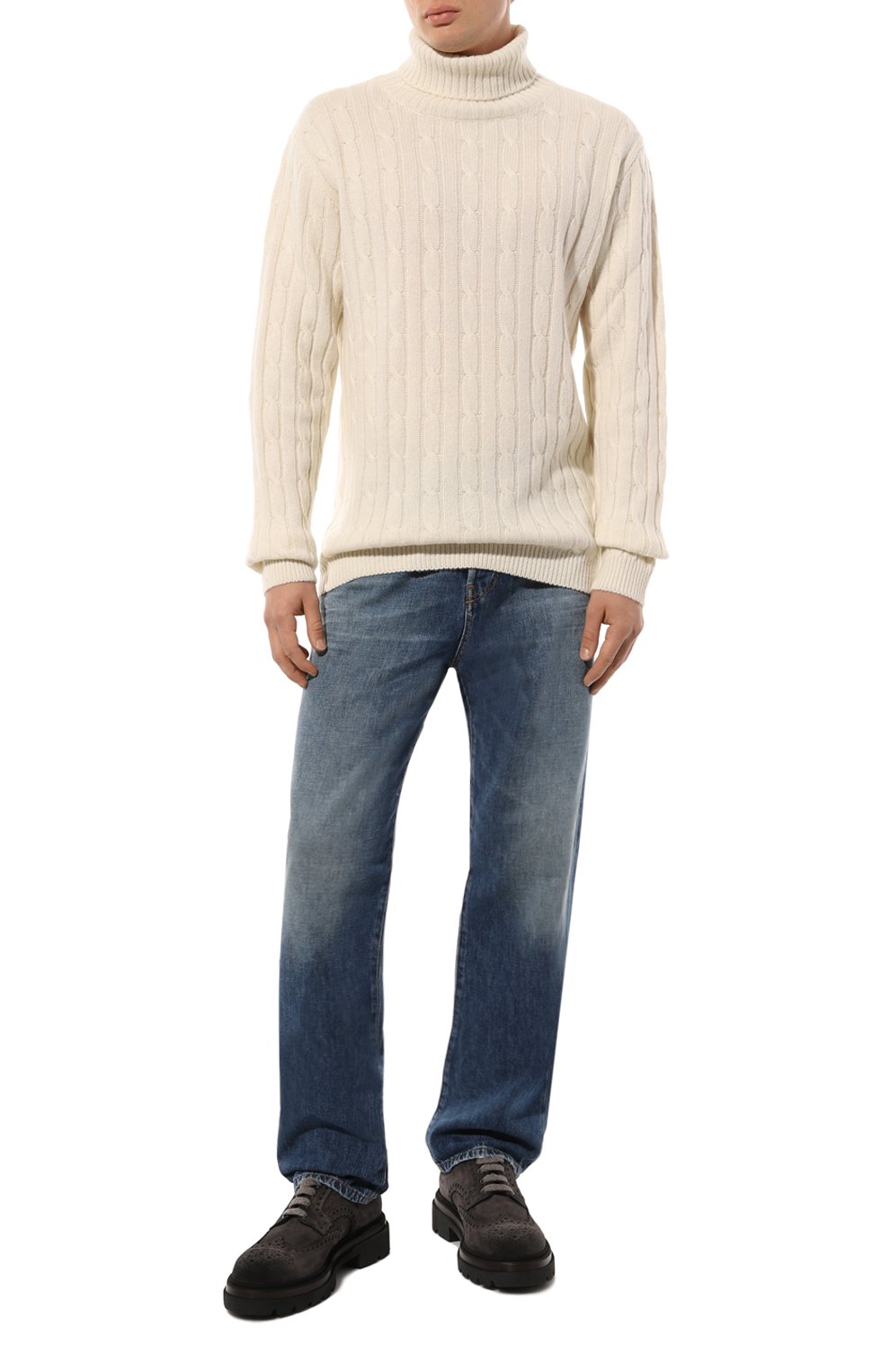 Кашемировый свитер DANIELE FIESOLI, арт. WS3460, фото 2