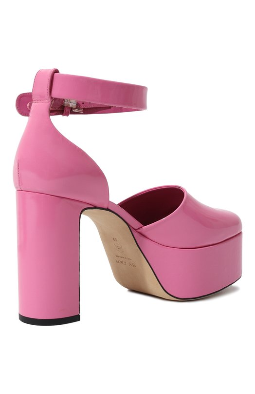 Кожаные туфли Barb BY FAR Розовый, фото 5