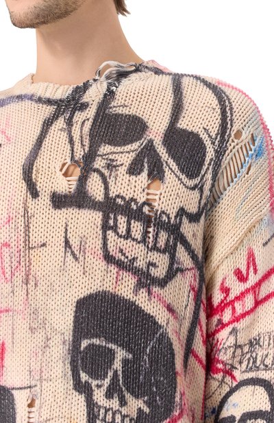 Хлопковый свитер R13, арт. R13MY197-Y167A, фото 5