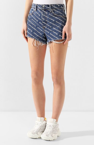 Джинсовые шорты ALEXANDER WANG, арт. 4DC1204644, фото 3