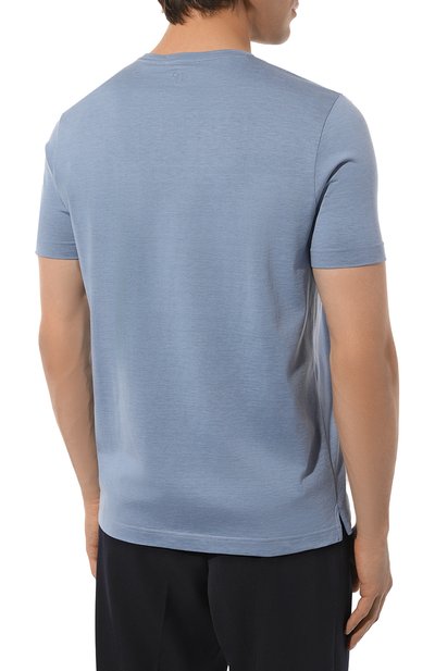 Футболка из шелка и хлопка COLOMBO, арт. TS00380/A00897, фото 4