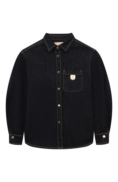 Джинсовая рубашка ELISABETTA FRANCHI LA MIA BAMBINA, арт. EFCA244C/DS034/4A-8A