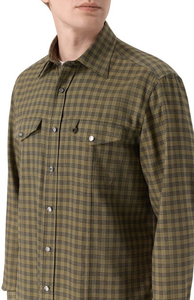 Рубашка из хлопка и лиоцелла STEFANO RICCI, арт. MC007067/BN2822, фото 5