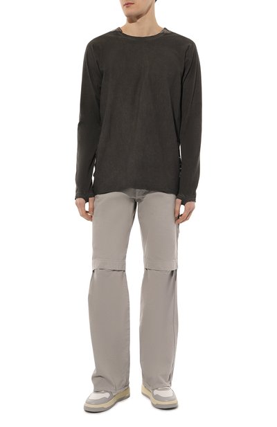 Хлопковый лонгслив ISAAC SELLAM, арт. BASIC LST BANDE-JERSEY 190, фото 2