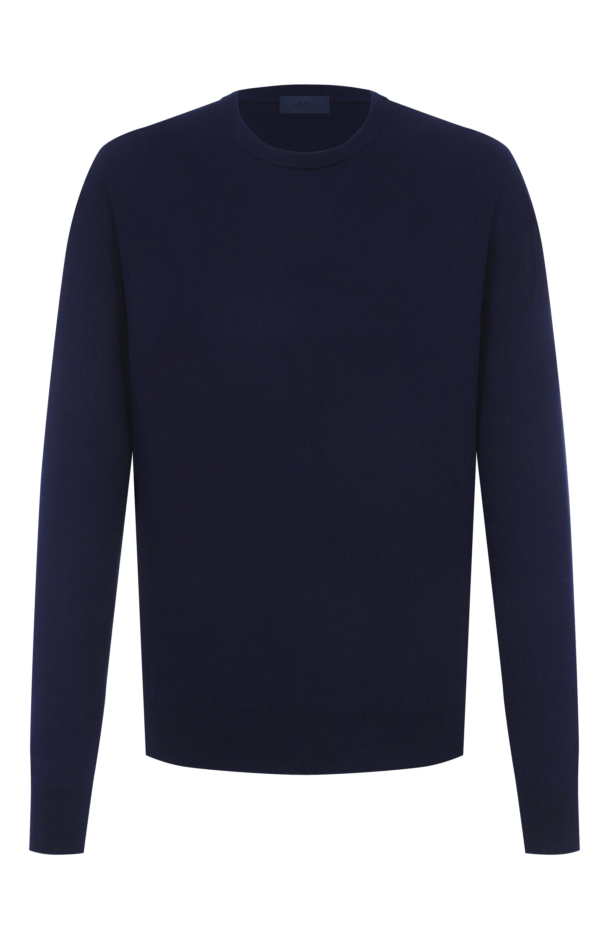 Хлопковый джемпер MVST темно-синего цвета по цене 78750 руб., арт. MS61-653MUBIG, фото 1 Хлопковый джемпер MVST, арт. MS61-653MUBIG, фото 1