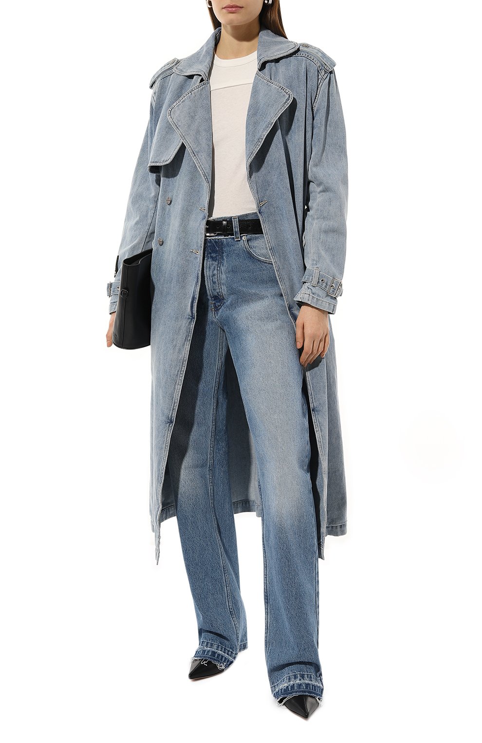 Хлопковый лонгслив SLVRLAKE, арт. TB0L100PNATW/B0LER0 TEE, фото 2