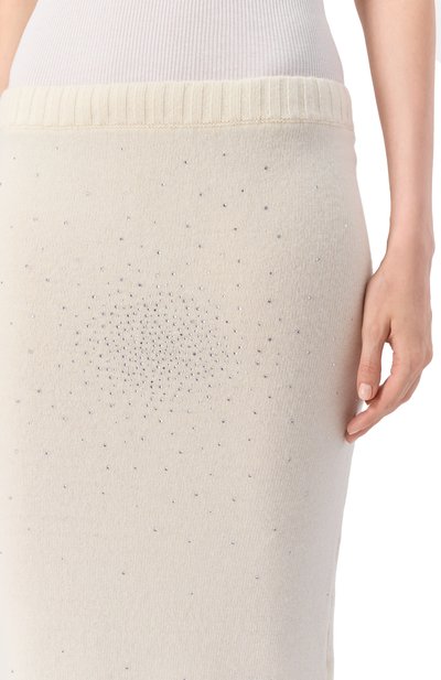 Юбка из шерсти и вискозы GIUSEPPE DI MORABITO, арт. 05FWKND362YC 05359, фото 5