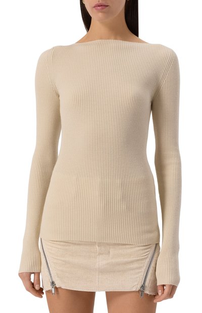 Шерстяной пуловер RICK OWENS, арт. RP02E4683/RIBM, фото 3