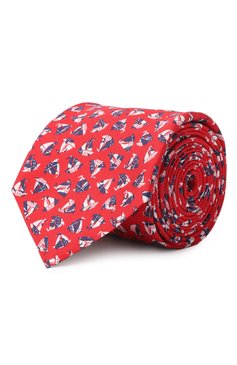 Шелковый галстук PRADA, арт. UCR77-1M16-F0041-141, фото 1