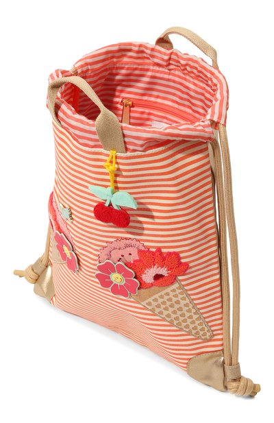 Текстильный рюкзак JEUNE PREMIER розового цвета по цене 10550 руб., арт. Ci023201, фото 3 Текстильный рюкзак JEUNE PREMIER, арт. Ci023201, фото 3