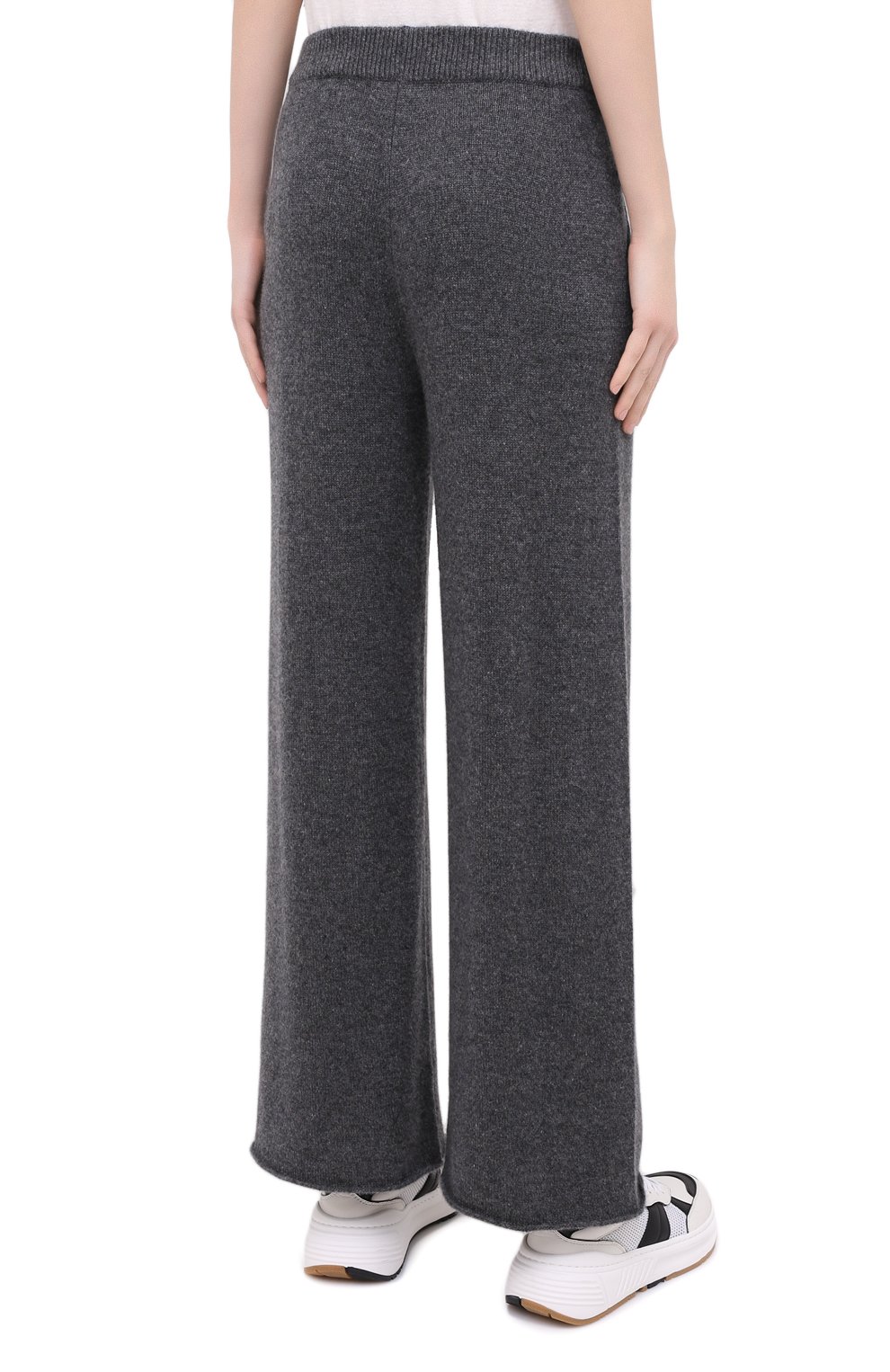Кашемировые брюки NOT SHY серого цвета по цене 28450 руб., арт. 3701032C, фото 4 Кашемировые брюки NOT SHY, арт. 3701032C, фото 4