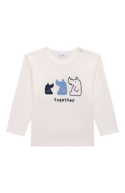 Хлопковый лонгслив SANETTA, арт. 902297, фото 1