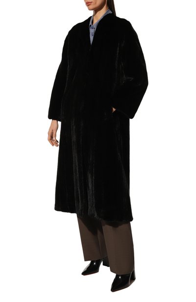 Шуба из меха норки GIULIA GURMAN, арт. J340125, фото 3