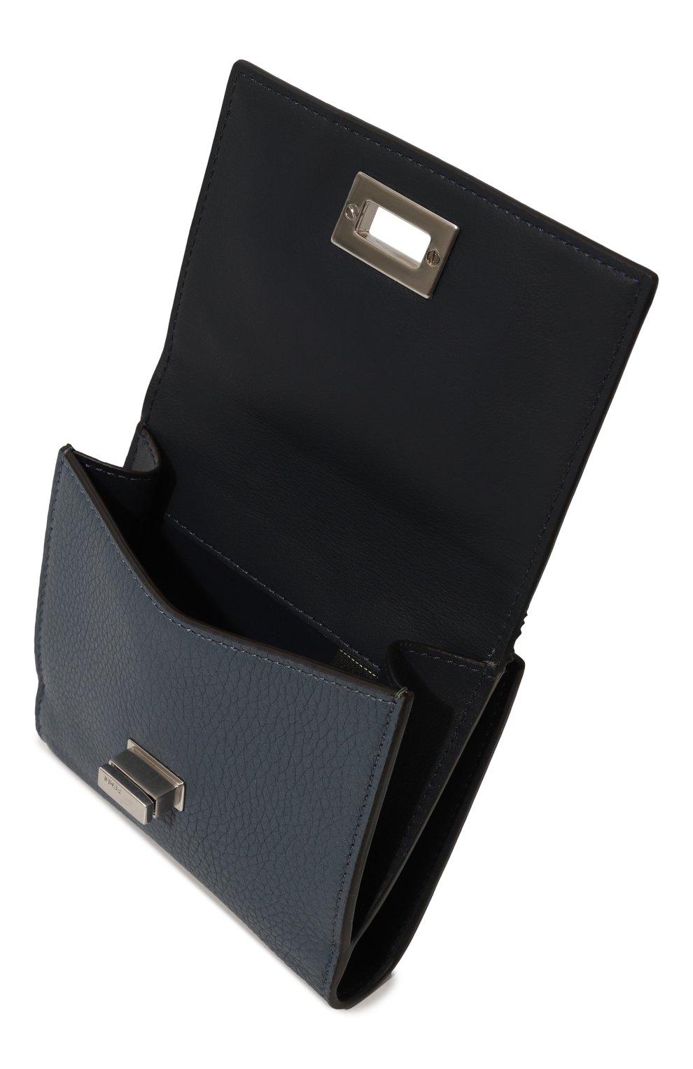 Кожаное портмоне FENDI синего цвета по цене 78850 руб., арт. 8M0438/A91B/F1LMA, фото 3 Кожаное портмоне FENDI, арт. 8M0438/A91B/F1LMA, фото 3