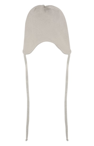 Хлопковая шапка IL TRENINO серого цвета по цене 5695 руб., арт. 20 6652/E0, фото 2 Хлопковая шапка IL TRENINO, арт. 20 6652/E0, фото 2