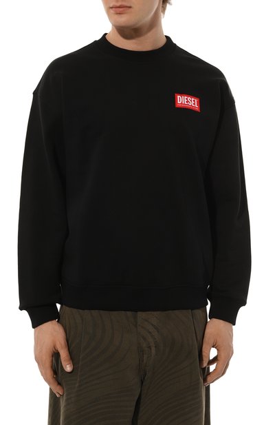 Хлопковый свитшот DIESEL, арт. A11591/0ILAC, фото 3