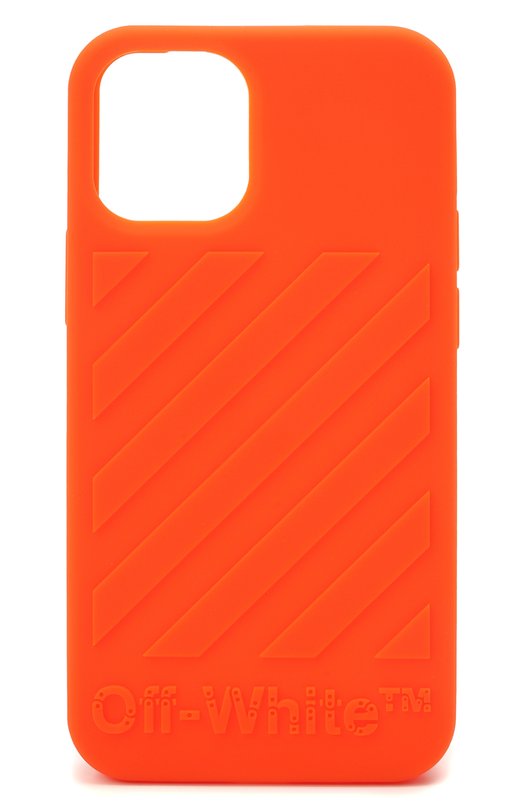

Чехол для iPhone 12 mini Off-White, Оранжевый