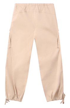 Детские хлопковые брюки-карго MSGM KIDS светло-бежевого цвета, арт. S5MSJGPA114 | Фото 2 (Материал сплава: Проставлено; Нос: Не проставлено; Случай: Повседневный; Материал внешний: Хлопок, Синтетический материал; Ростовка одежда: 10 - 11 лет | 140 - 146см, 16 лет | 164 см, 12 лет | 152 см, 6 лет | 116 см, 8 лет | 128 см)
