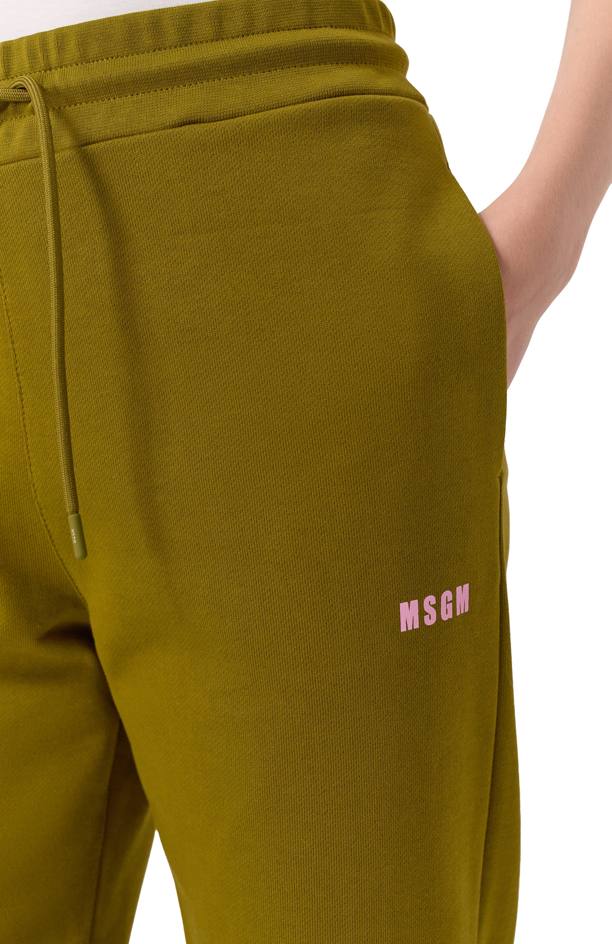 Хлопковые джоггеры MSGM, арт. 3941MDP500/257799, фото 5