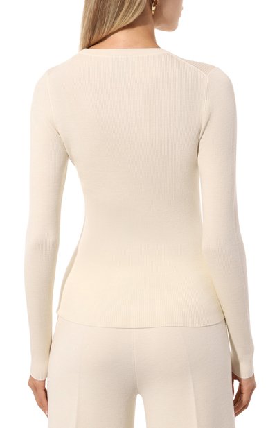 Шерстяной пуловер ALLUDE, арт. 245/64004, фото 4