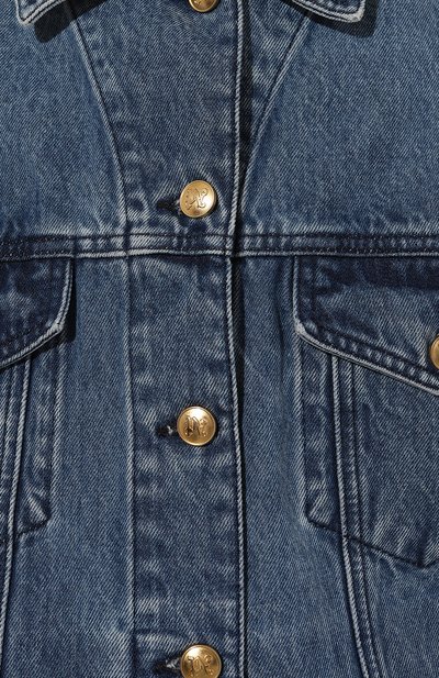 Джинсовая куртка PALM ANGELS, арт. PWYE032F24DEN002, фото 5