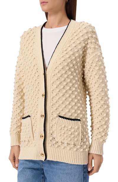 Хлопковый кардиган FRAME DENIM, арт. WE25KSW029, фото 3