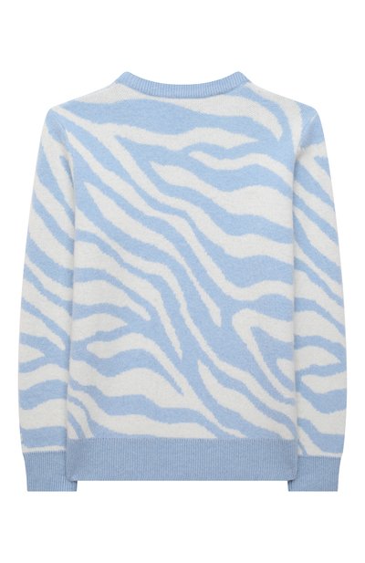 Пуловер MC2 SAINT BARTH голубого цвета по цене 16000 руб., арт. STBK PRINCESS P BRUSHED/PRC0006/4-8, фото 2 Пуловер MC2 SAINT BARTH, арт. STBK PRINCESS P BRUSHED/PRC0006/4-8, фото 2