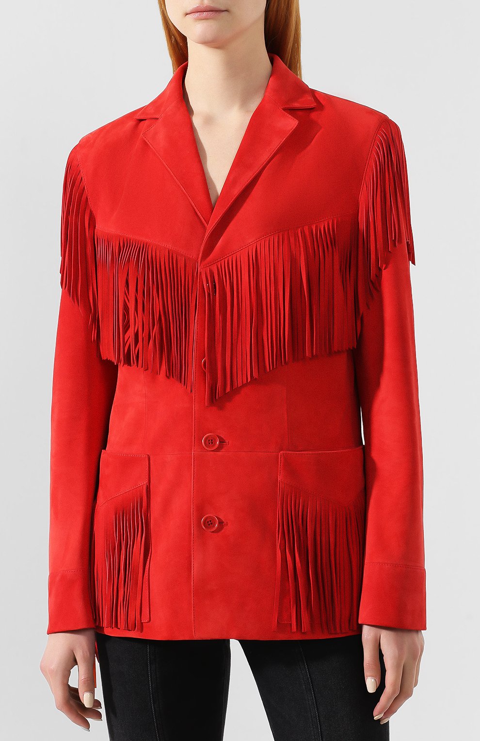 Кожаный жакет RALPH LAUREN, арт. 290750691, фото 3