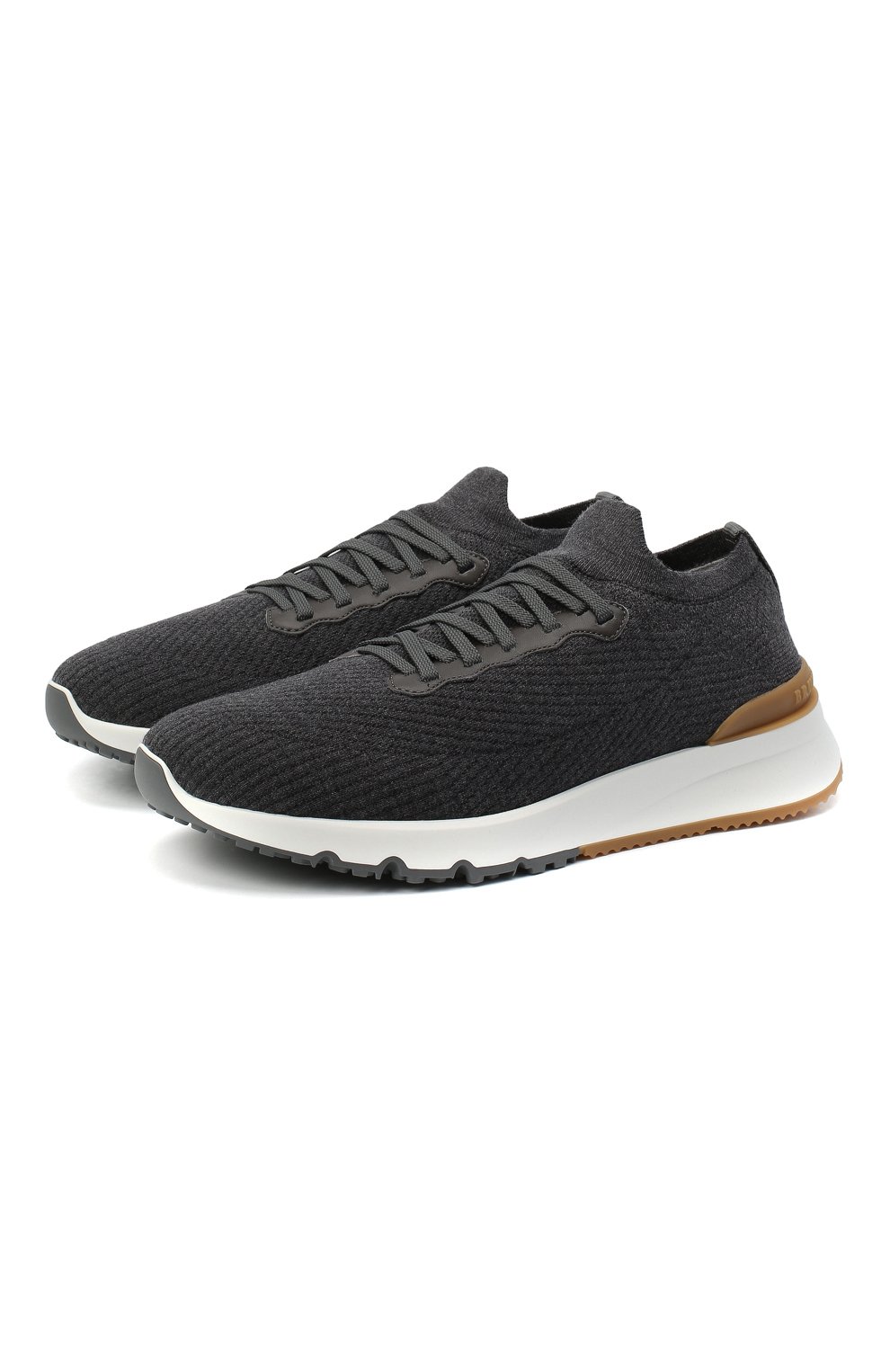 Текстильные кроссовки BRUNELLO CUCINELLI, арт. MZUWLB0259, фото 1