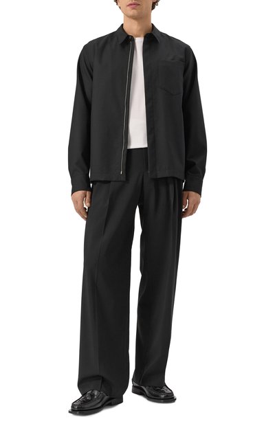 Шерстяная рубашка DRIES VAN NOTEN, арт. 251-020708-1310, фото 2