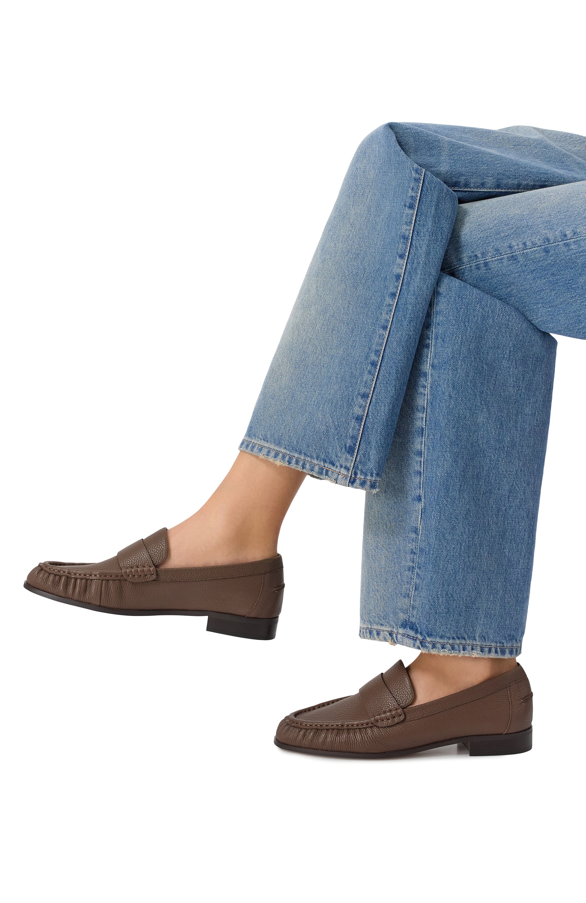 Кожаные лоферы 12 STOREEZ, арт. 133012, фото 2