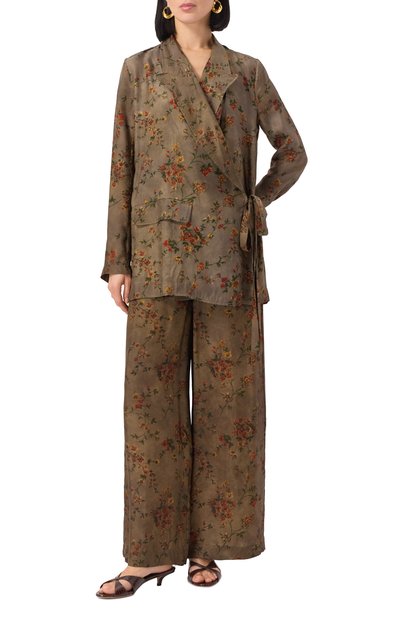 Бархатные брюки UMA WANG, арт. UP3011, фото 2